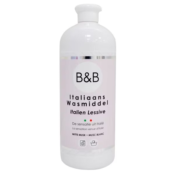 B&B White Musk itāļu veļas mazgāšanas līdzeklis<br>1L