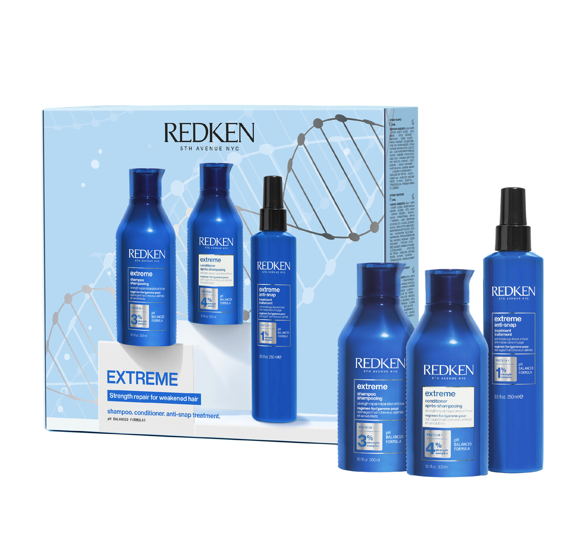 Extrém ünnepi ajándékkészlet - Redken