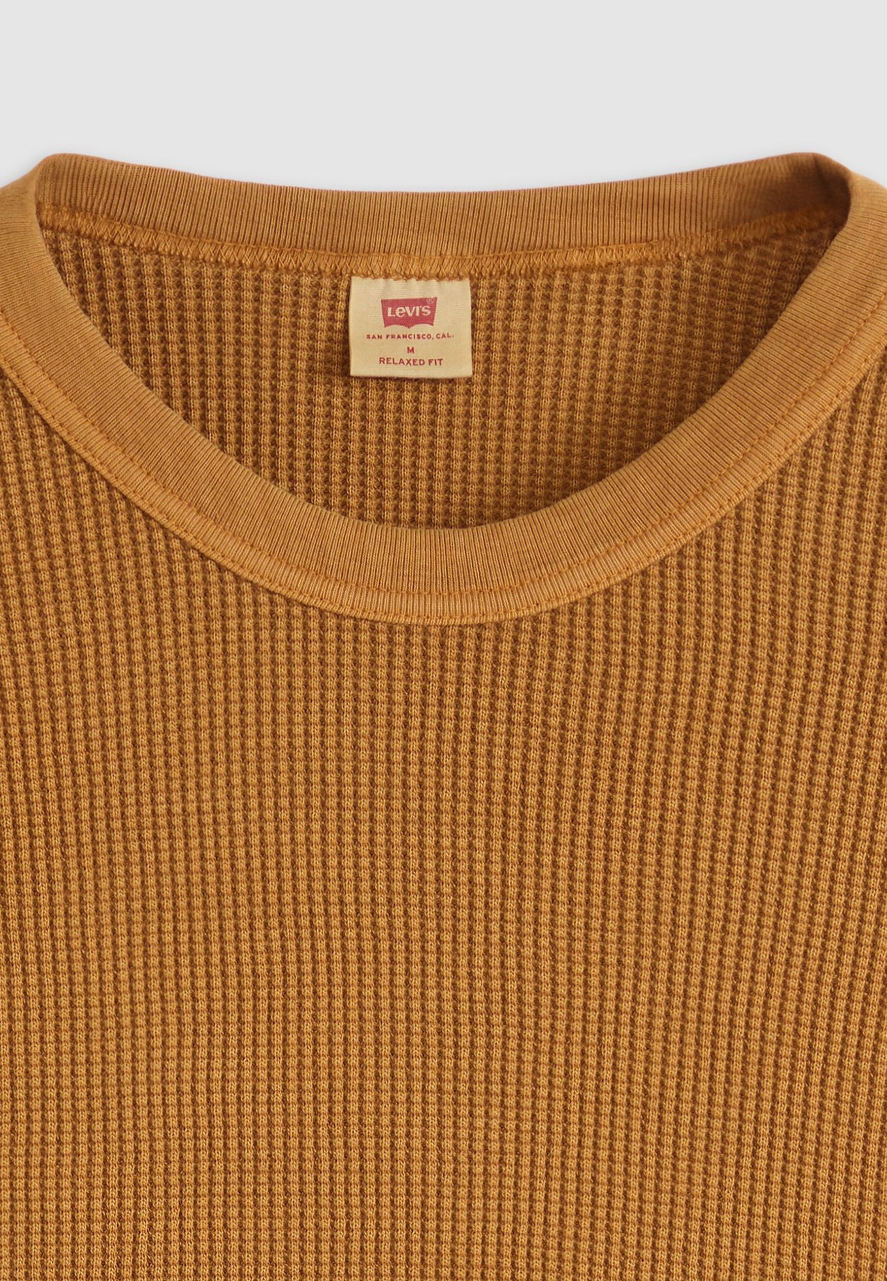 T-shirt thermique Levi's® - Pull - teinture en pièce marron doré