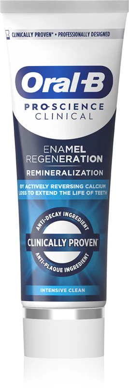 Oral-B Pro Science Clinical Intensive Clean remineralizujúca zubná pasta