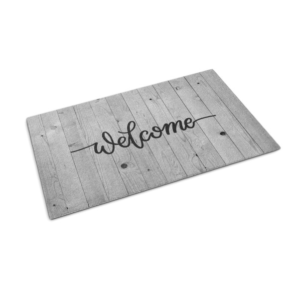Stylowa Wycieraczka Pod Drzwi  XXLDrewniane deski 150x100 cm