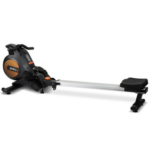 Máquina de remo dobrável Gridinlux com resistência magnética