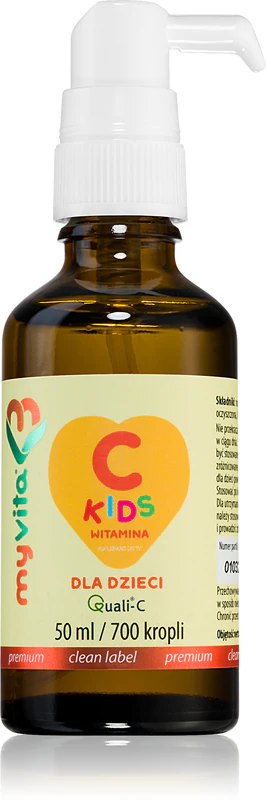 MyVita Vitamin C KIDS doplněk stravy kapky pro posílení imunity