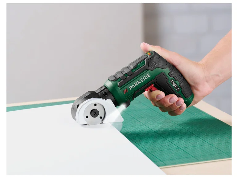 Torno PARKSIDE® sem relevo substituível PAS D7
