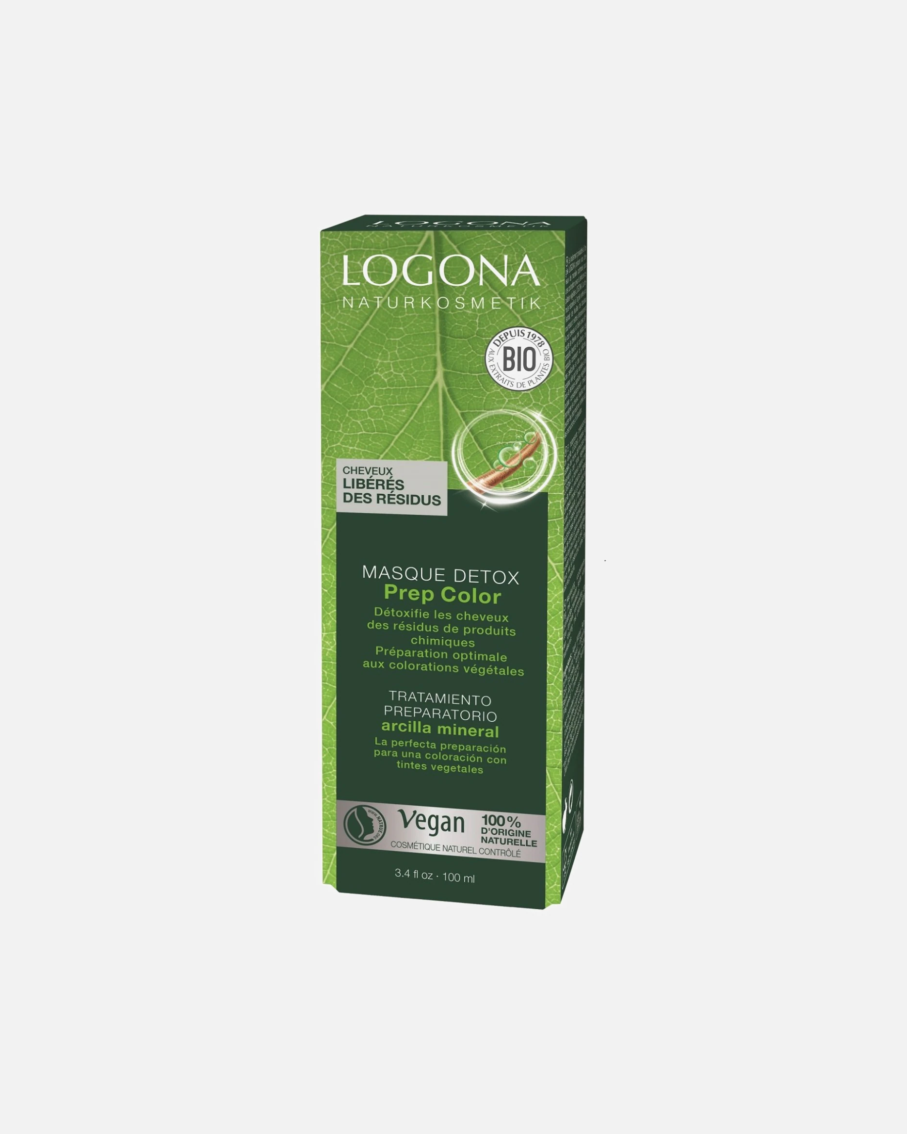 Logona Masque Detox prep color