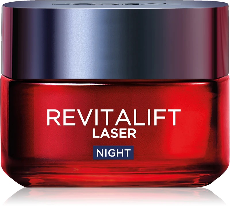„L'Oréal Paris Revitalift Laser X3“ regeneruojantis naktinis kremas nuo senėjimo