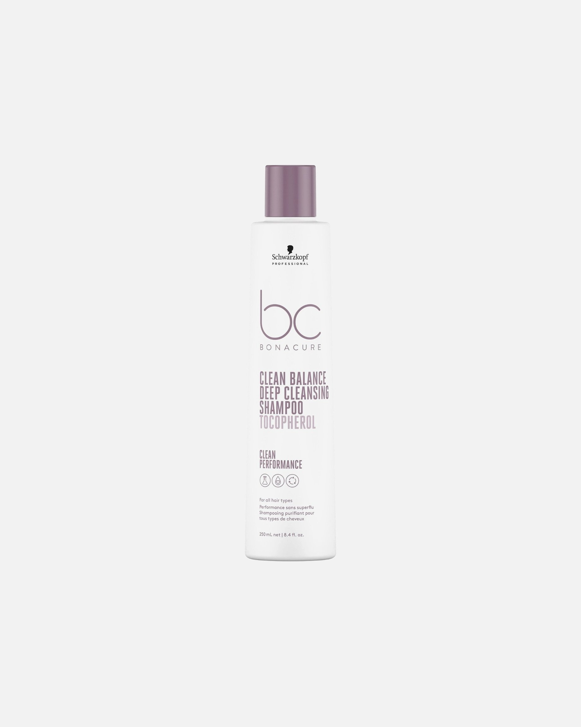 Schwarzkopf Professional vlasový šampón BC BONACURE Clean Balance Deep Cleansing Shampoo - 250 ml