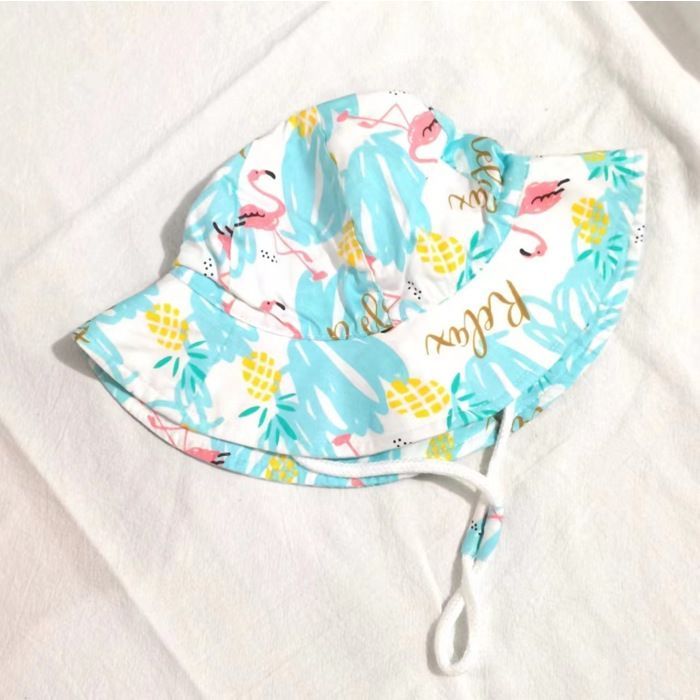 Gorro FUNMOON para niño, gorro de verano para el sol, gorro de playa tipo cubo para bebé, gorro de pescador ajustable - 686121