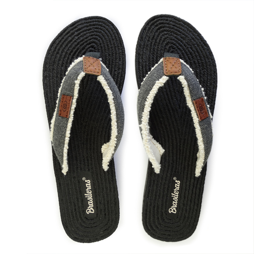  Braziliaanse strandslippers, linnen