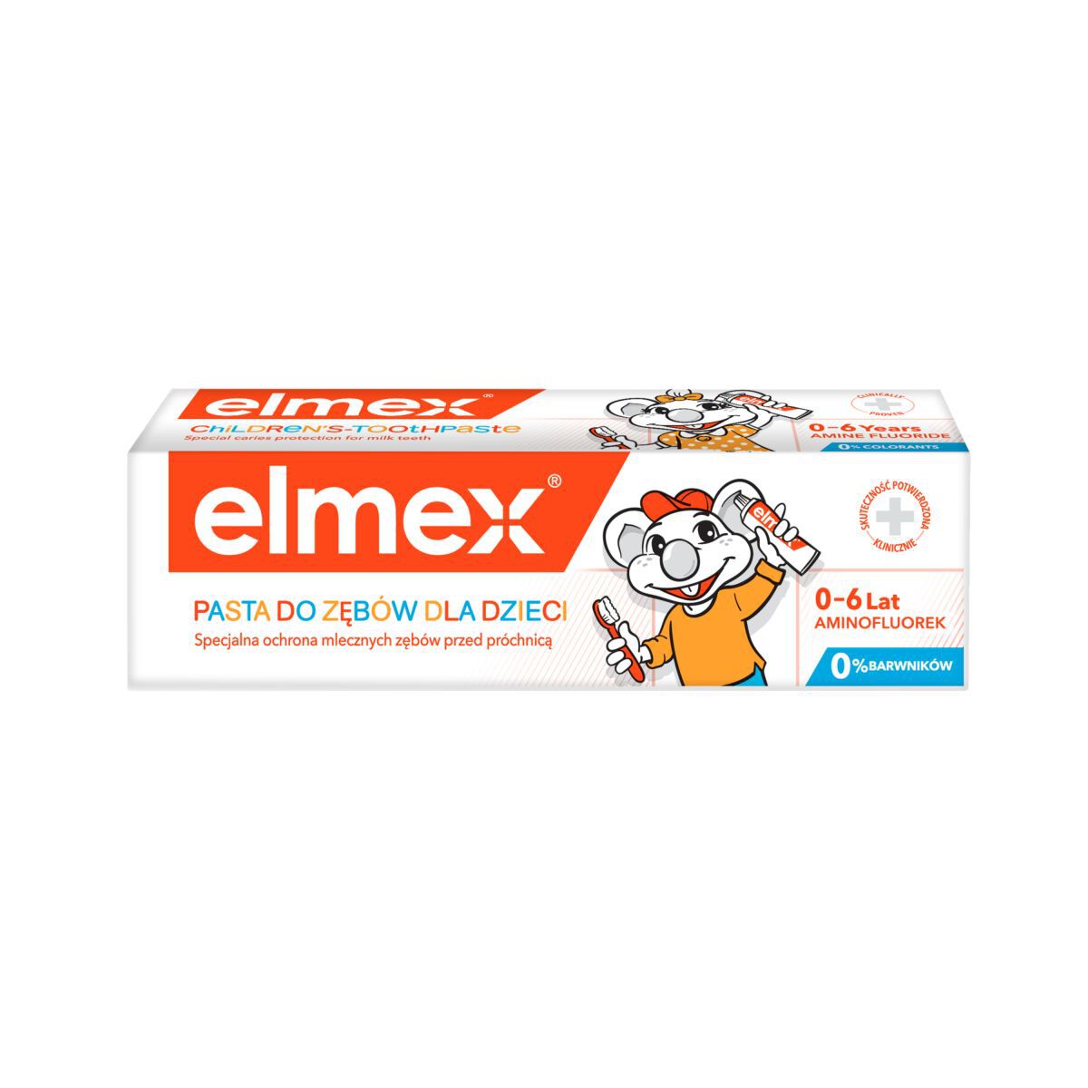 Dentifricio Elmex per bambini da 1 a 6 anni, 50 ml. Per bambini