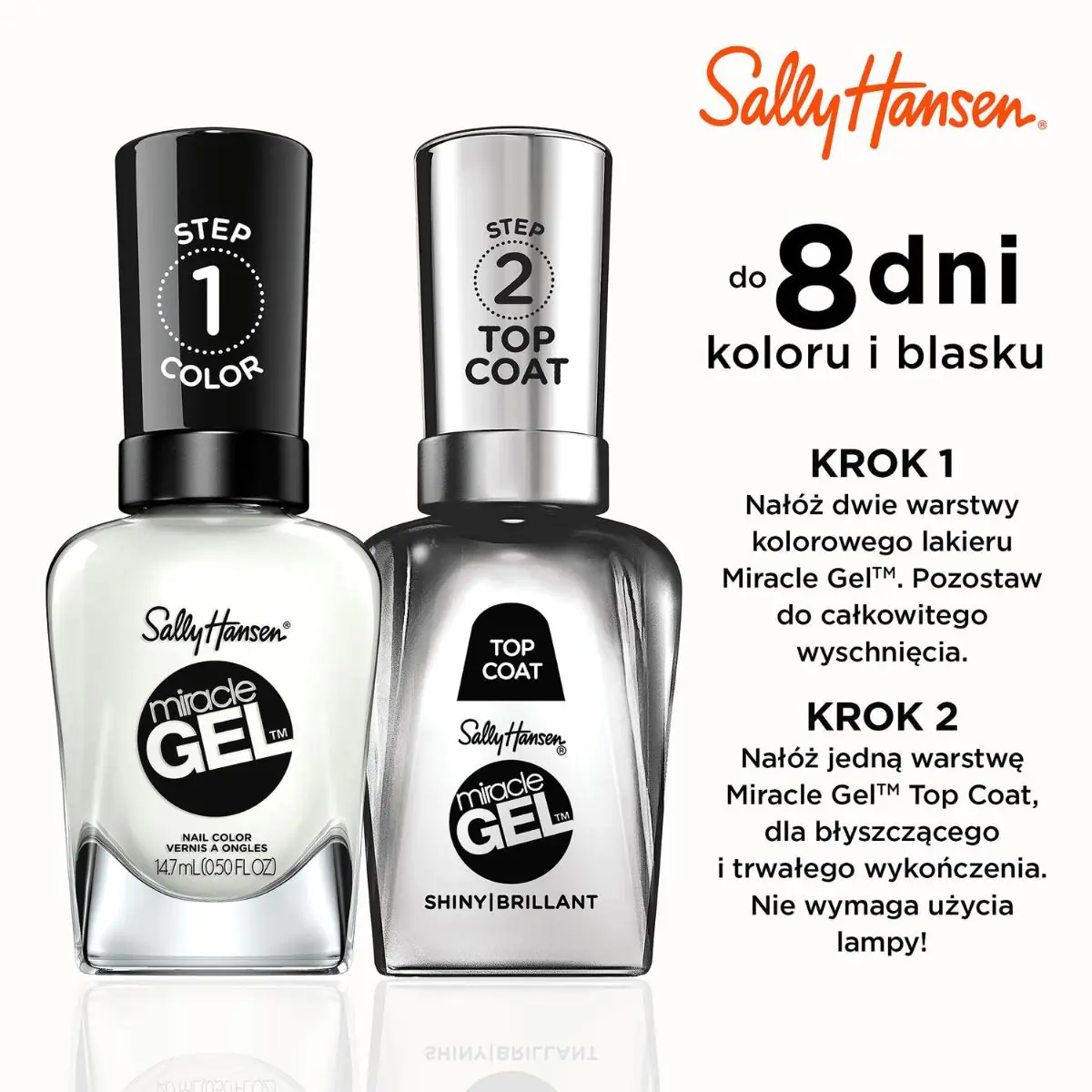Sally Hansen Miracle Gel Lakier do paznokci, 450