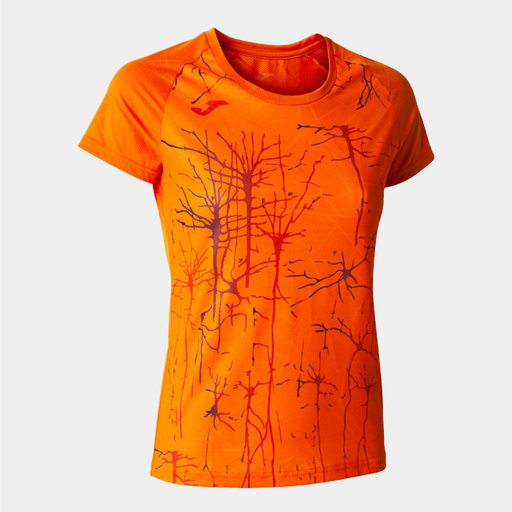  Joma Elite IX Orange Kurzarm-T-Shirt