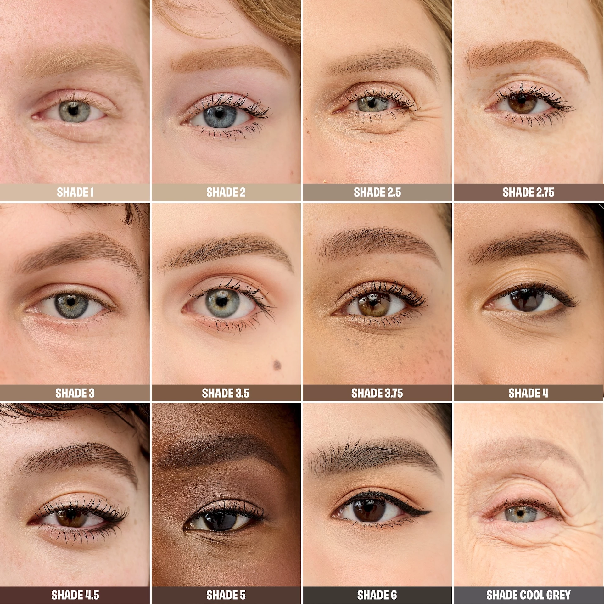 Creion de sprâncene Goof Proof 3.5 Maro mediu neutru - Benefit