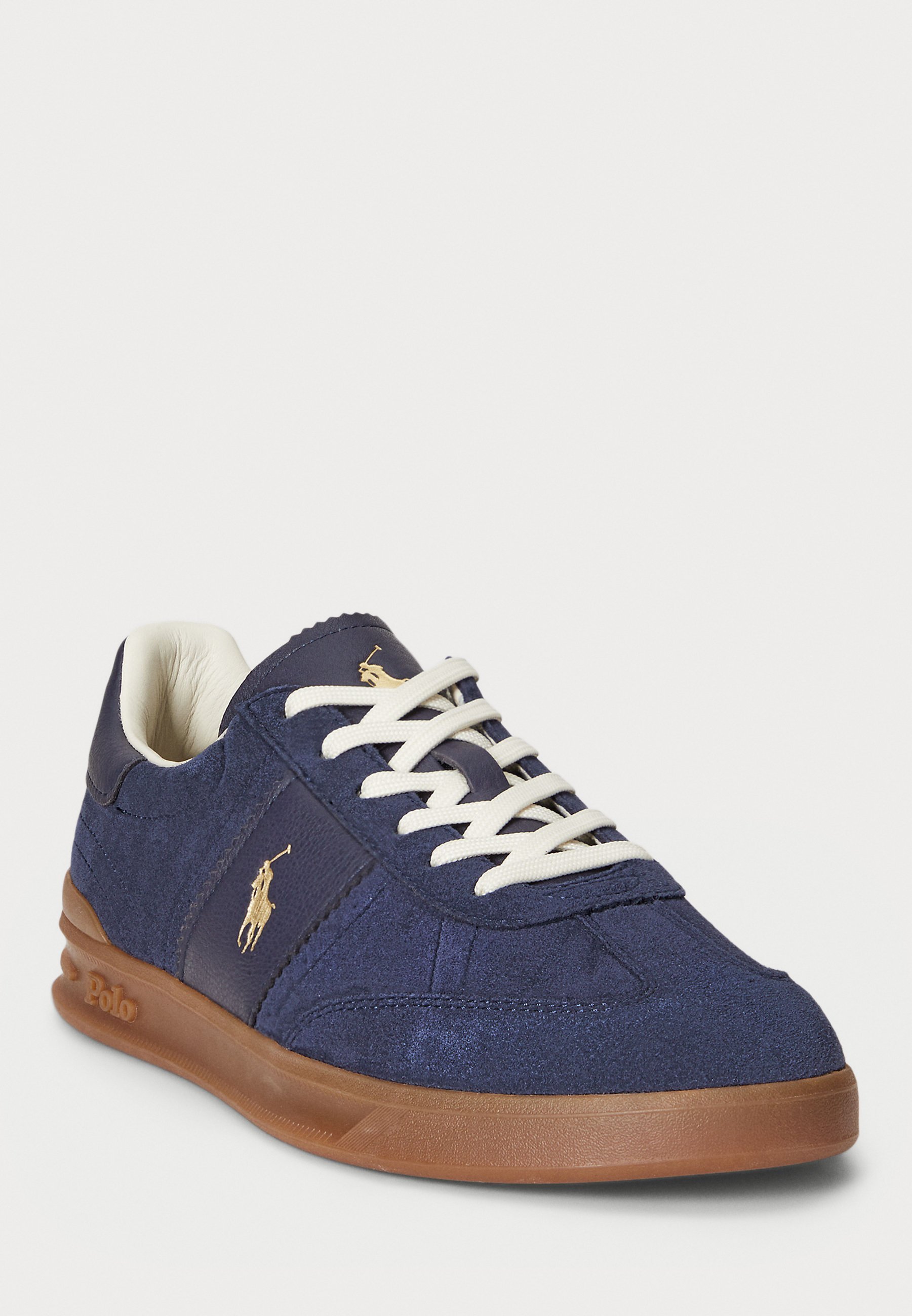 Polo Ralph Lauren HERITAGE AERA SUEDE SNEAKER UNISEX - Sneakers - blu navy