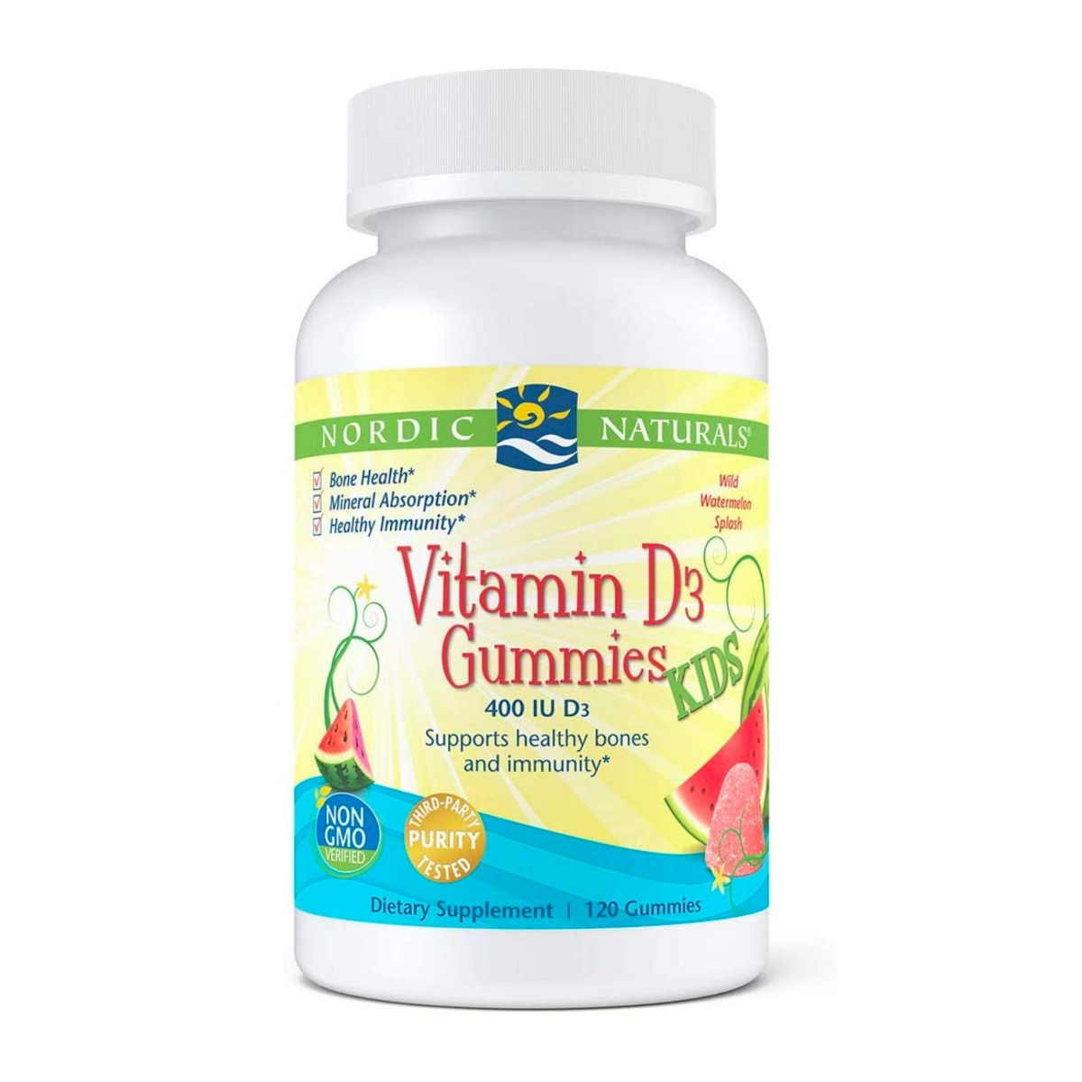 Nordic Naturals D3-vitamin gumicukorkák