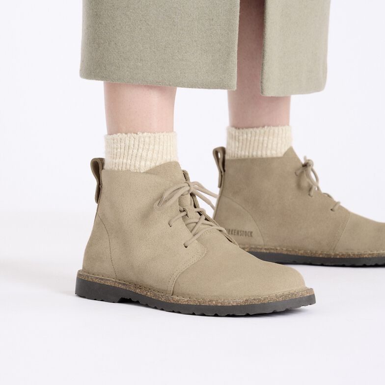 Uppsala Mid Pelle scamosciata - Taupe Taupe