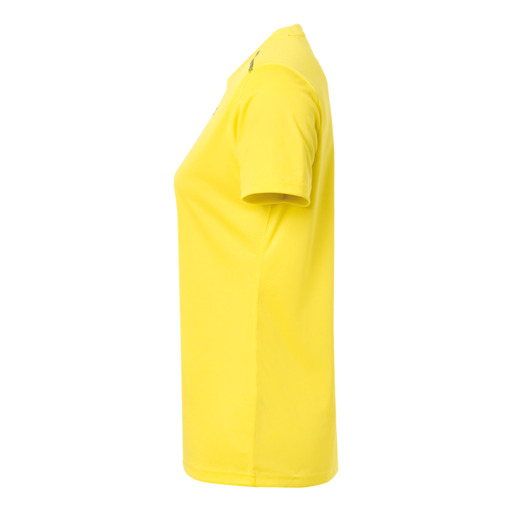  Poly Shirt De Mujer Lima Amarillo Kempa