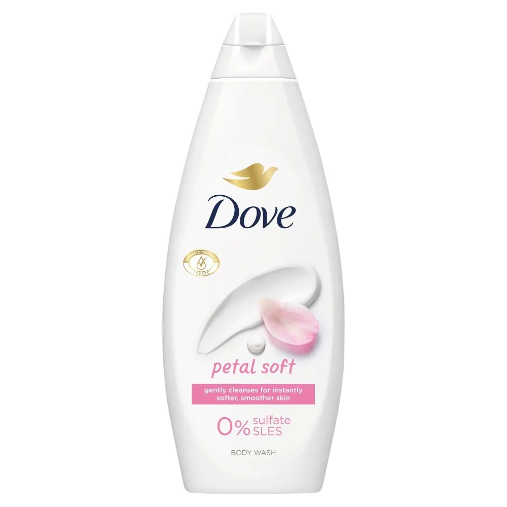 Dove Essential Care Petal Soft - Żel pod prysznic 720 ml