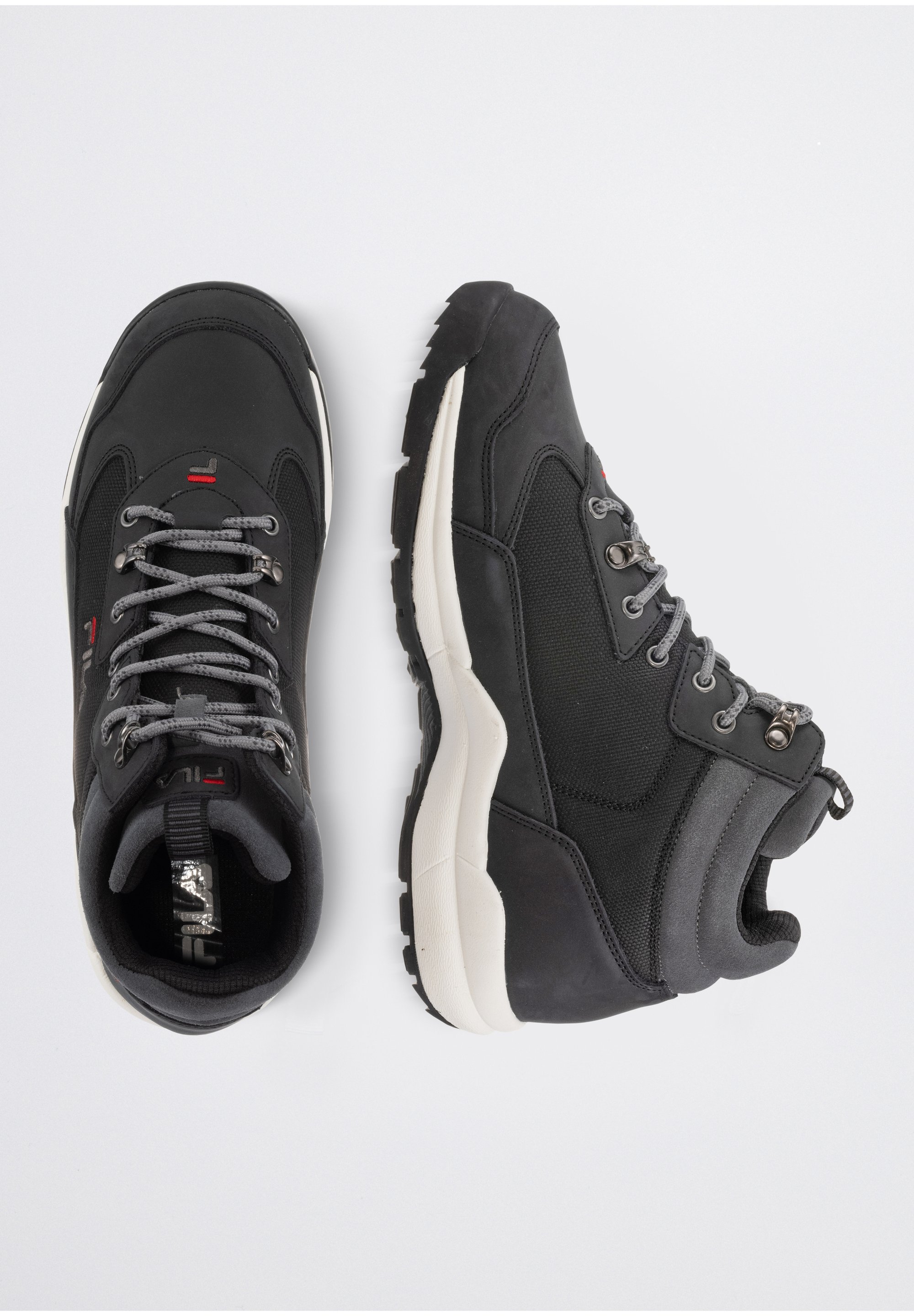 Fila ALPHA - Wandelschoenen - zwart castlerock