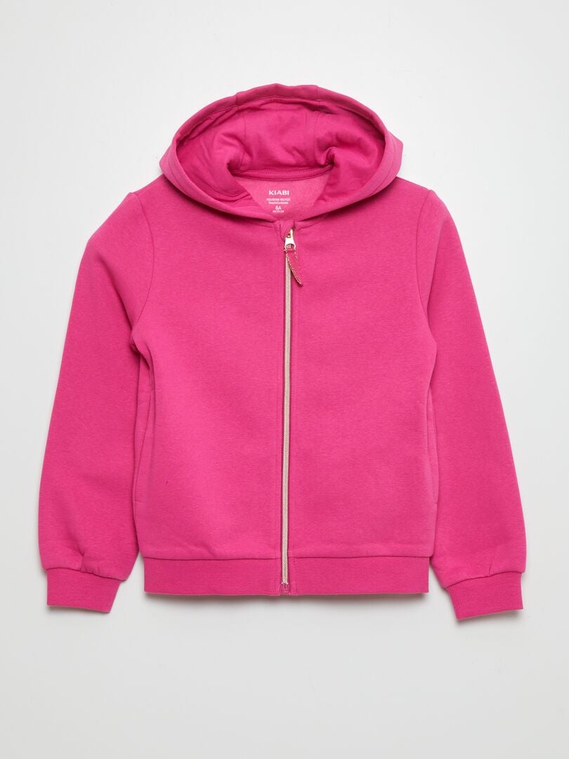 Jas met capuchon - ROZE