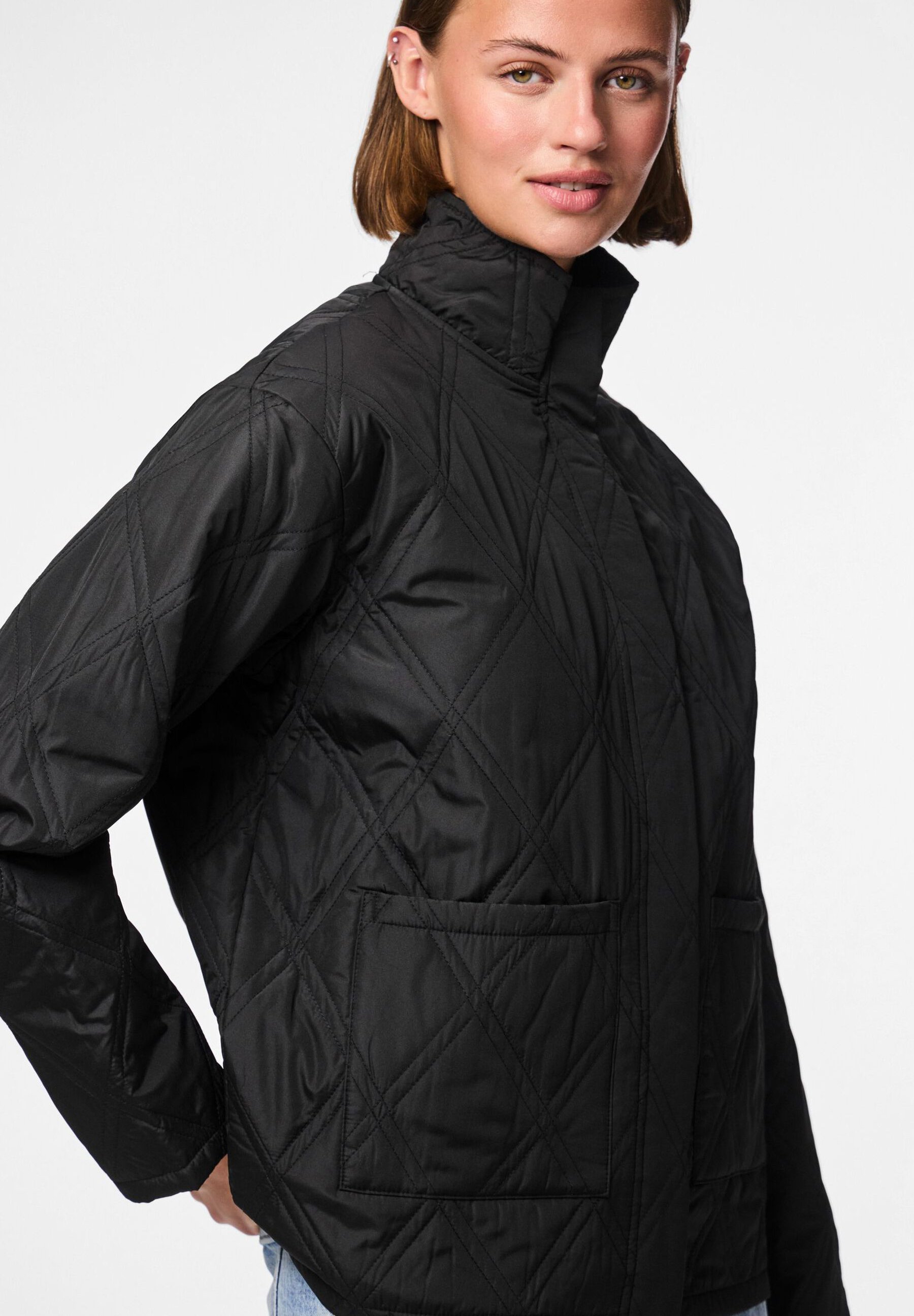 PUFFIN JACKET - Lehká bunda - black