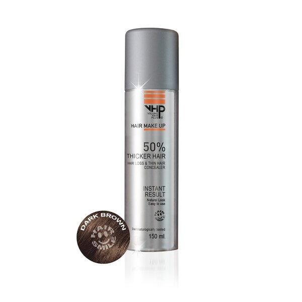 Лак за густу косу за тамно смеђу косу Volume Hair Plus 150 мл