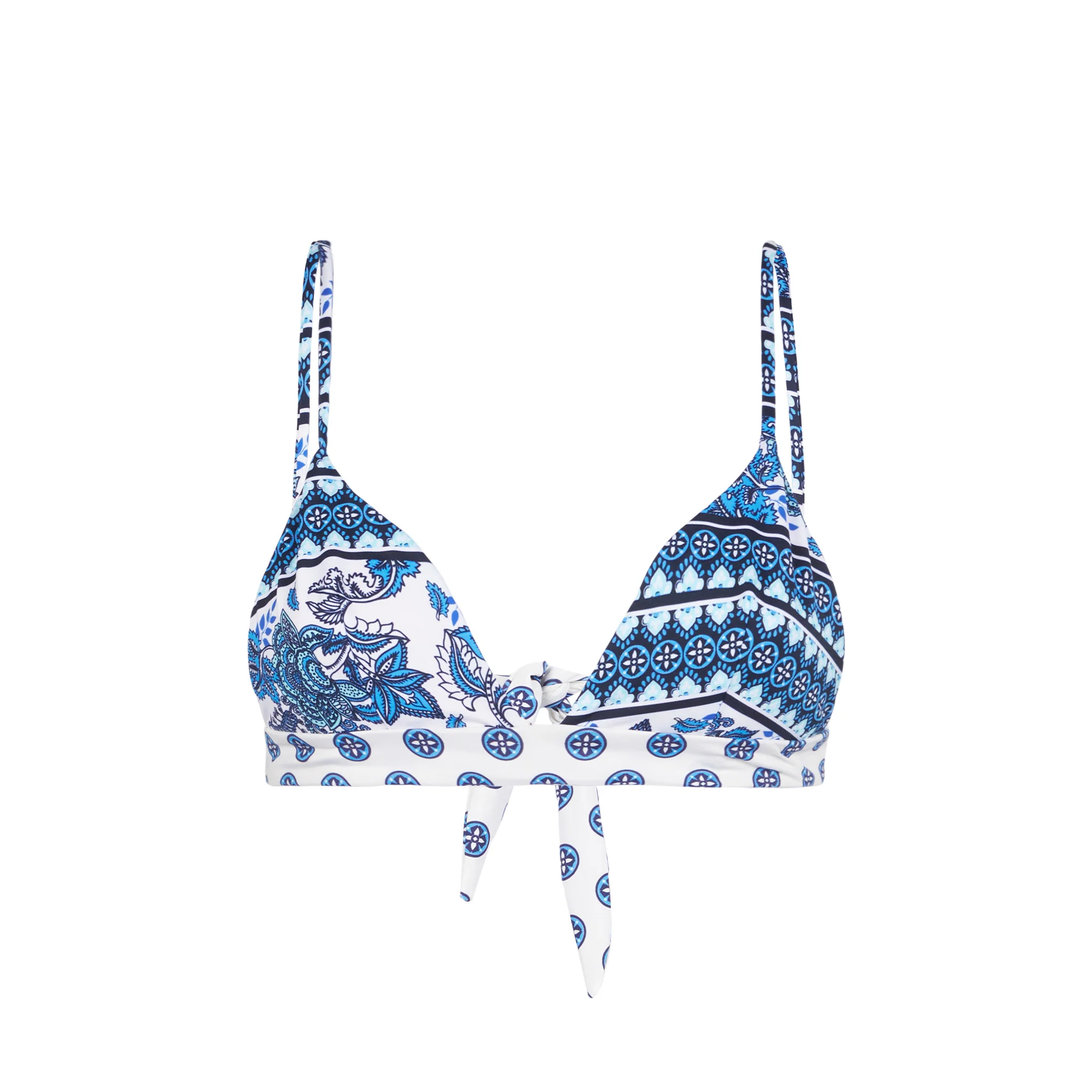 Triangel-Top mit Zigeunermuster für Damen