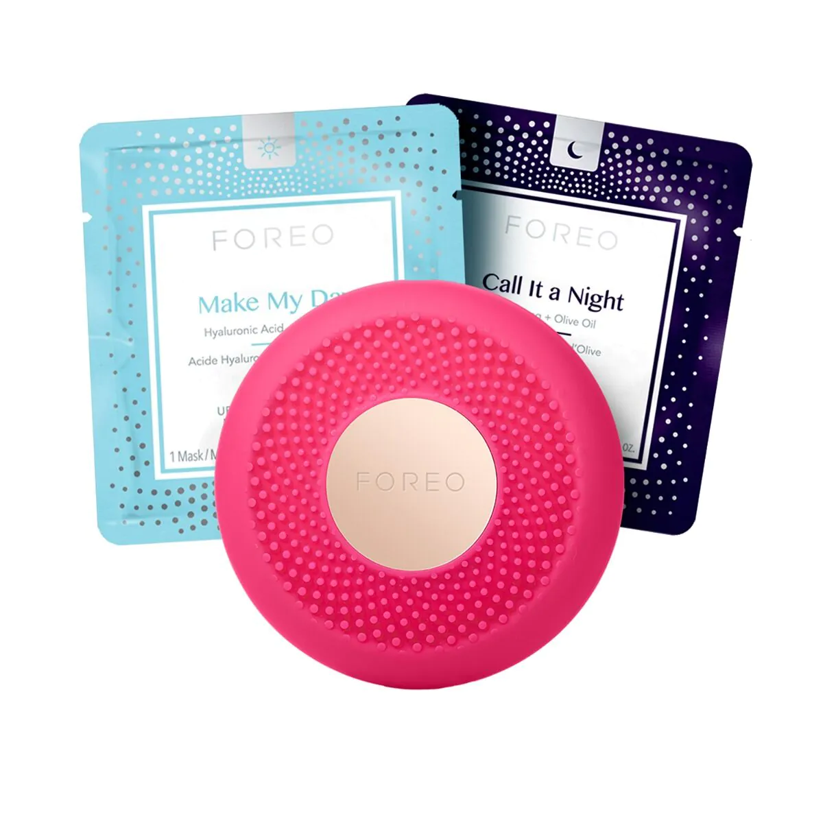 Foreo Ufo Mini Urządzenie do nakładania maseczek w płachcie, Fuchsia