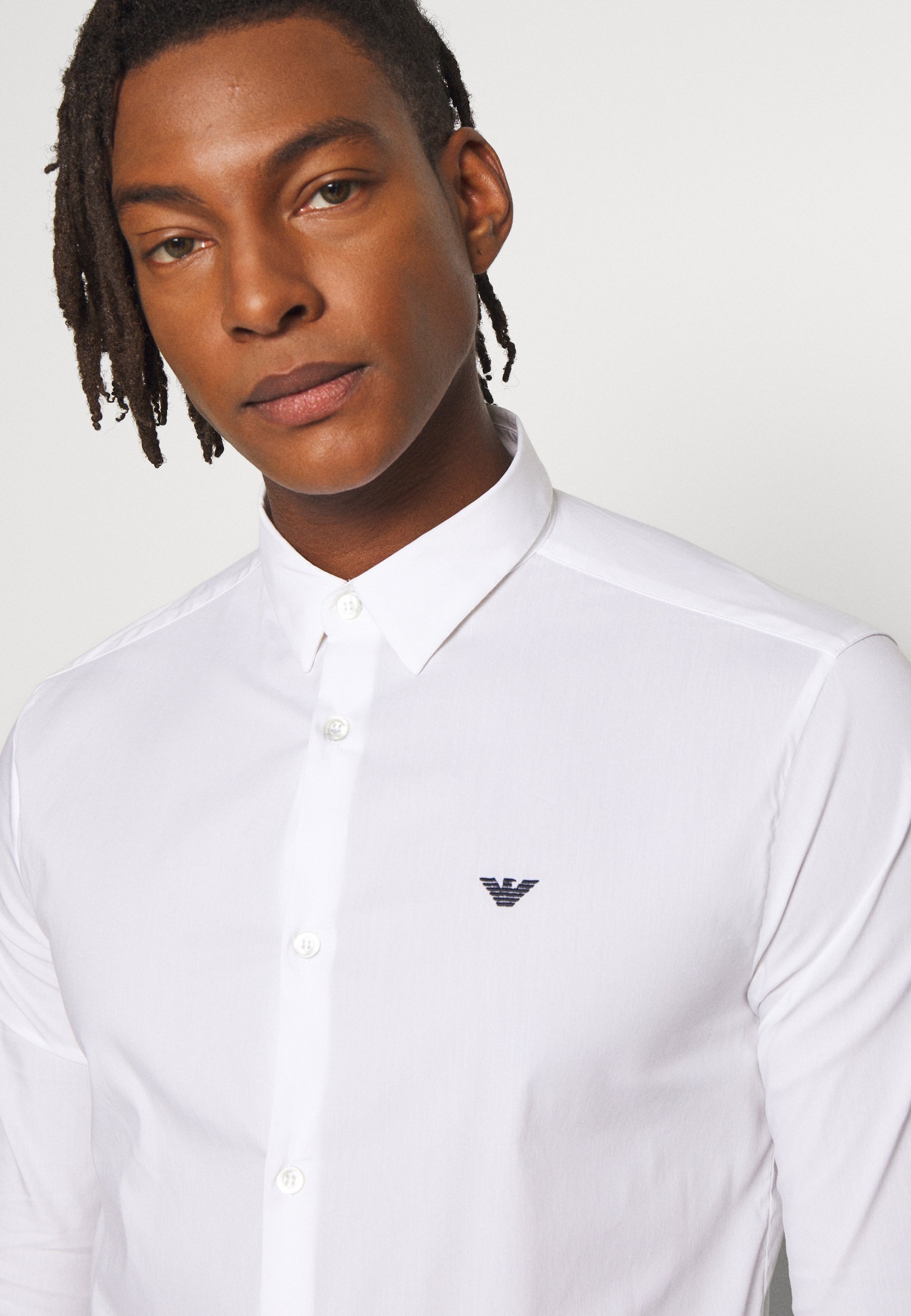 Emporio Armani EXCLUSIEF CONTRASTLOGO - Shirt - wit