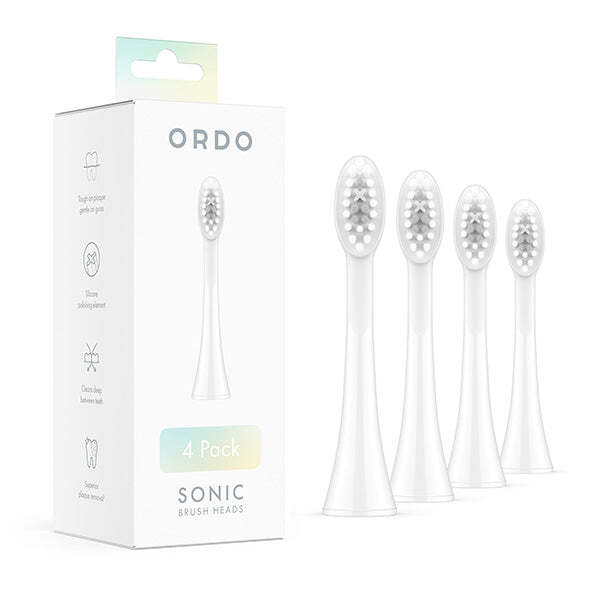 Ordo Sonic fogkefefej fehér 4 db