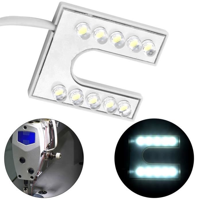 Flexible Gooseneck LED Sewing Machine Light 110-265V EU Plug-GUA