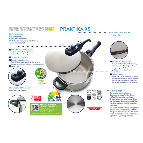 Oală sub presiune, 2,7 l