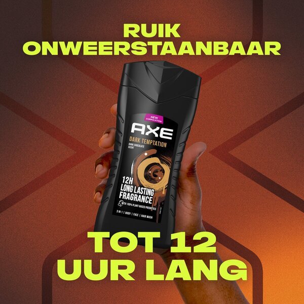 Axe Dark Temptation 3-u-1 gel za tuširanje 250ml
