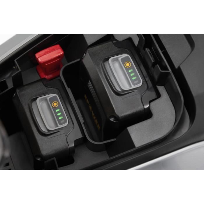 Cortacésped a batería ALPINA AL1 3420 - Ancho de corte de 34 cm - 2 baterías de 20 V / 2 Ah