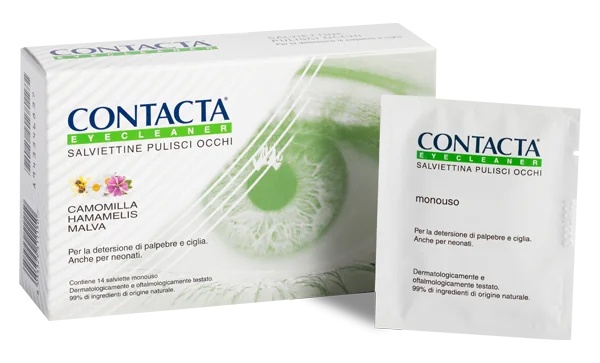 CONTACTA Contacta silmapuhastuslapid 14 silmapuhastuslappi