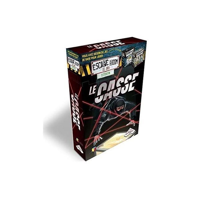 Escape Games - RIVIERA GAMES - The Heist Expansion Pack - Black - 16+ - Outdoor