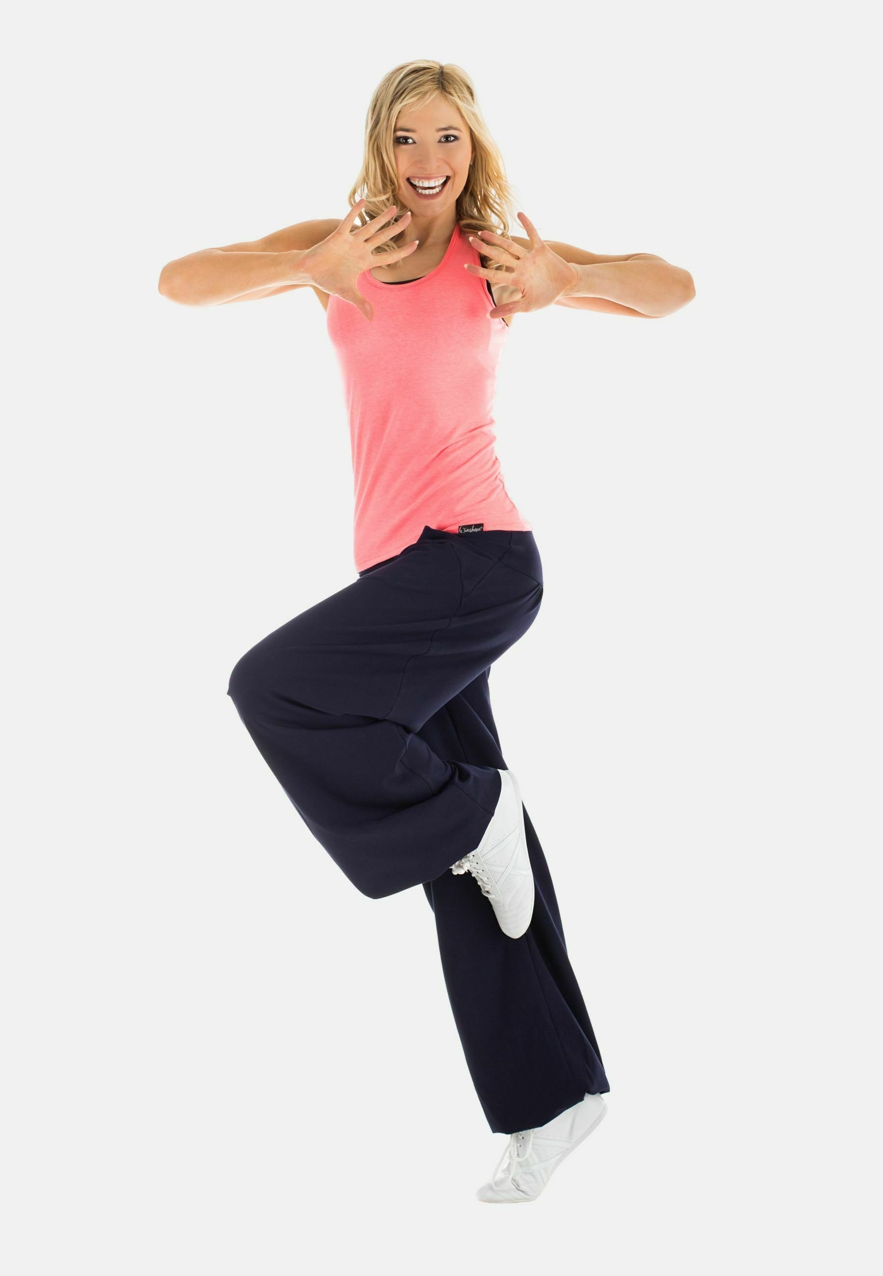 Winshape TANK - Top - neon koraal