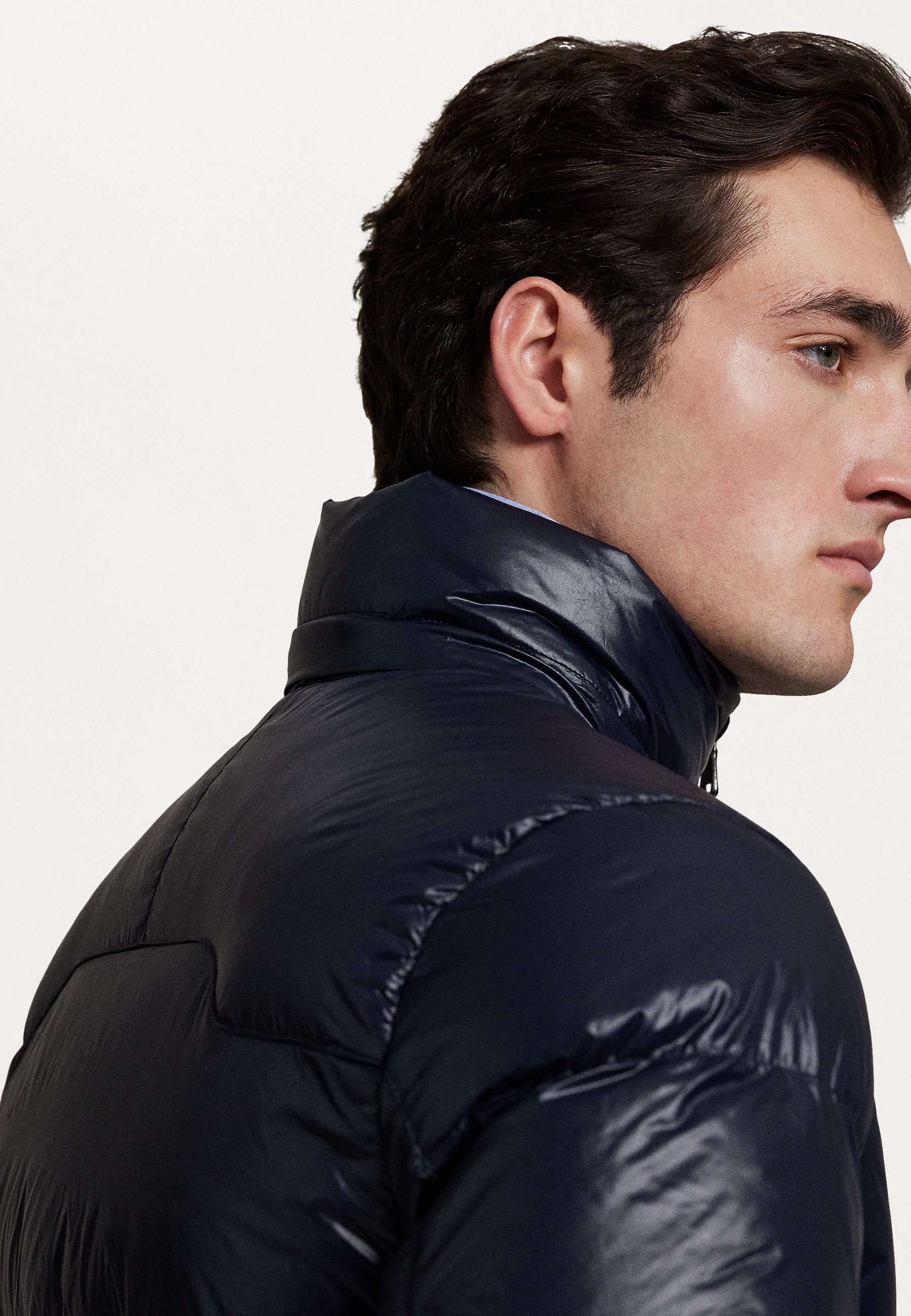 Giacca imbottita Polo Ralph Lauren THE GORHAM GLOSSED DOWN JACKET - Giacca imbottita - collezione blu navy lucido