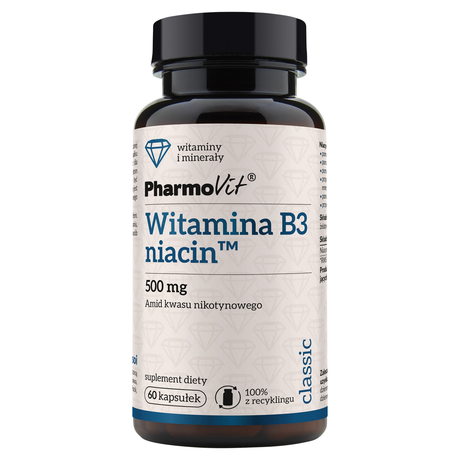 Pharmovit Vitamin B3 Niacin 500 mg