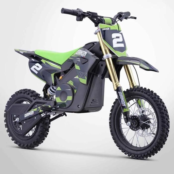 Motocicleta elétrica infantil 1300W / ORION 1300W Motocross / 12/10 / Edição 2021 / Verde