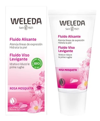 WELEDA Weleda Smoothing Facial Fluid met rozenbottelolie 30 ml