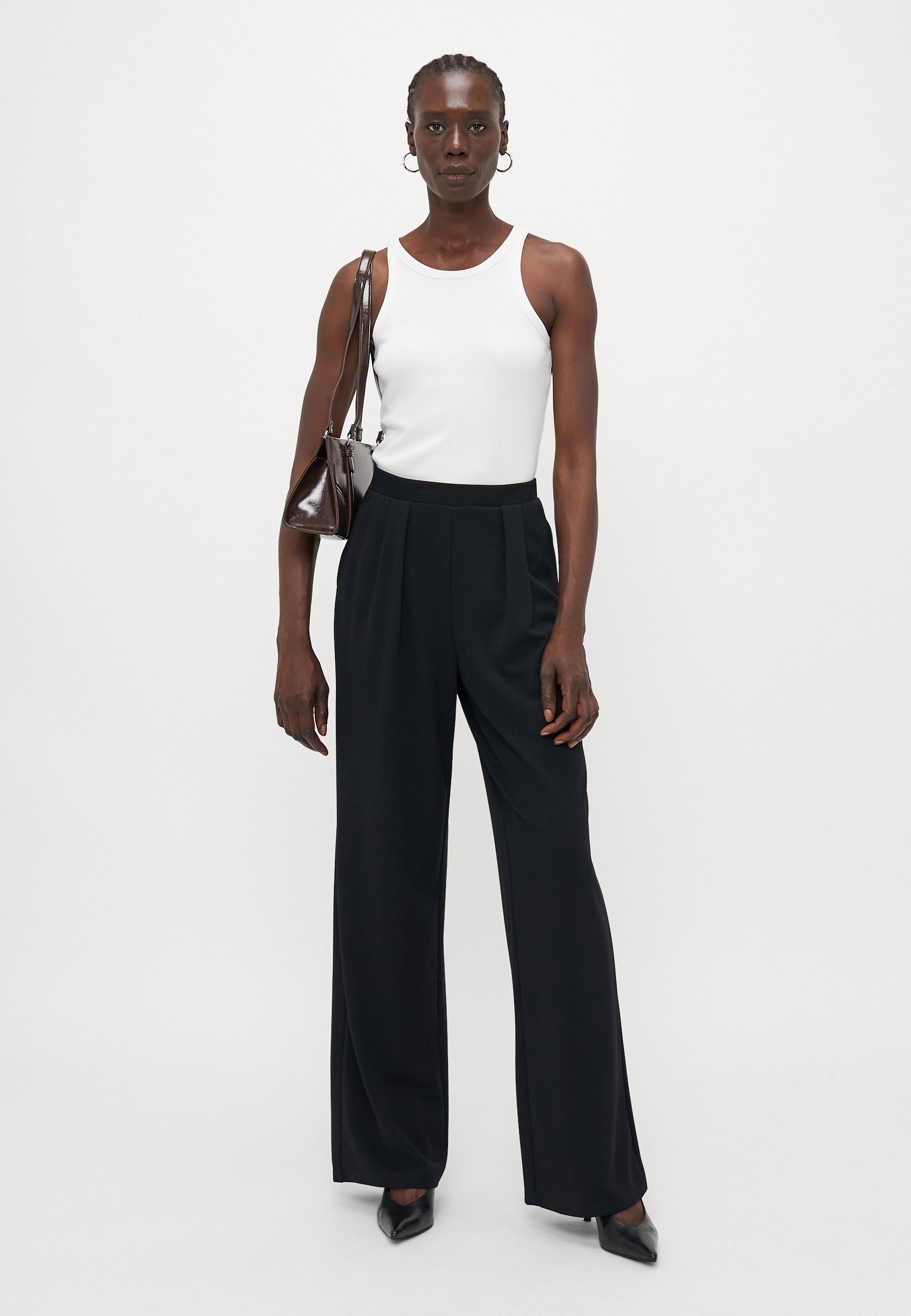 Pantalon ONLY Tall ONLSANIA LIFE STRAIGHT - noir
