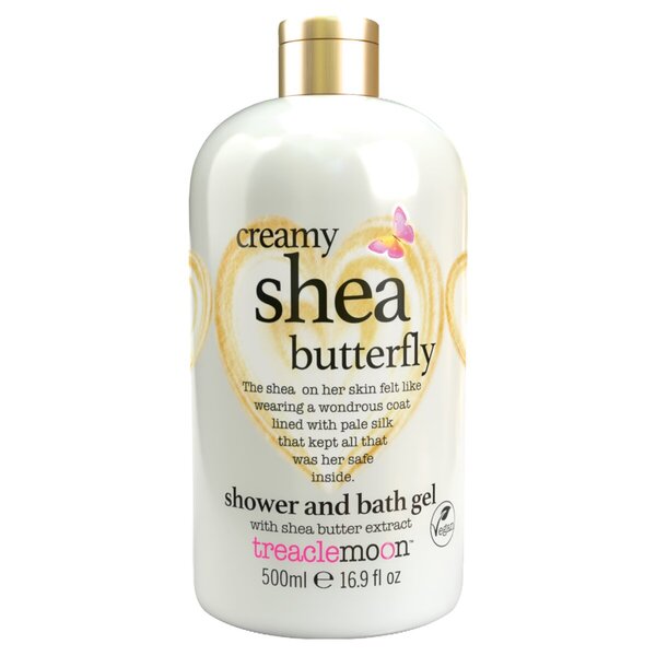 Treaclemoon Creamy Shea Butterfly Bad- & Douchegel<br>500ml - Normale huid
