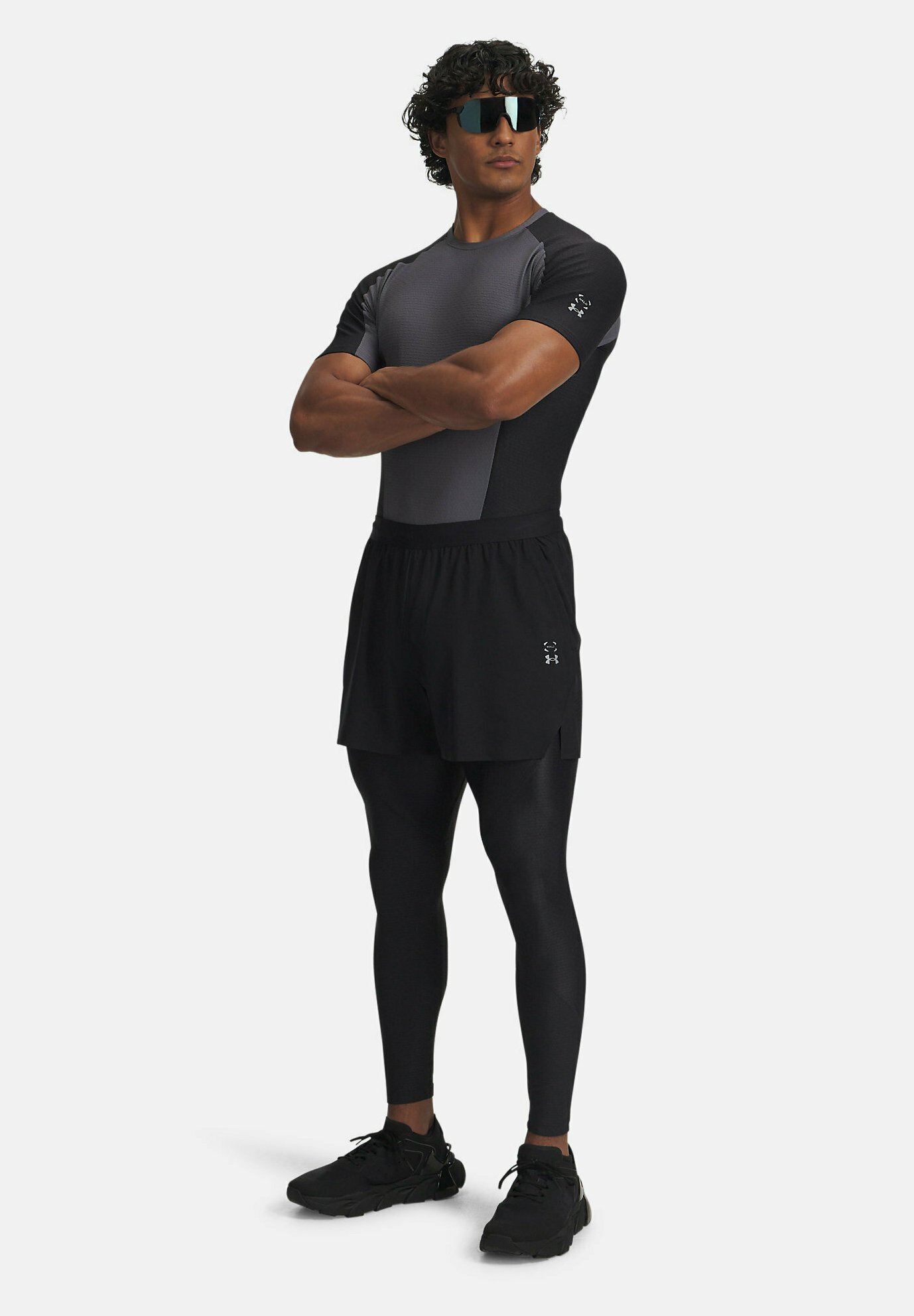 Leggings Under Armour HALO BONDED AUXETIC - neri
