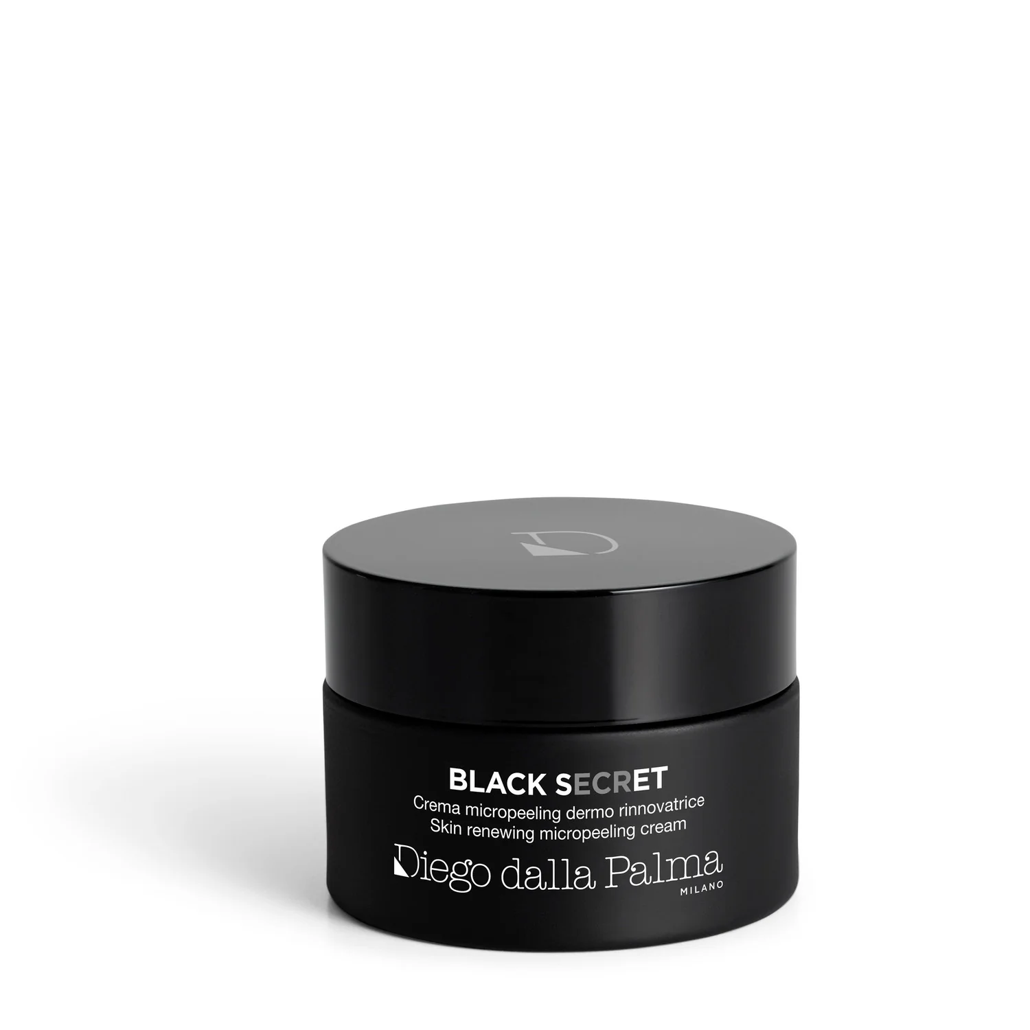 Black Secret Crema Micro Peeling Dermo Rinnovatrice - Tratt.viso 24 ore antimperfezioni, Esfoliante Illuminante viso, Tratt.viso 24 ore illuminante, Trattamento Rigenerante