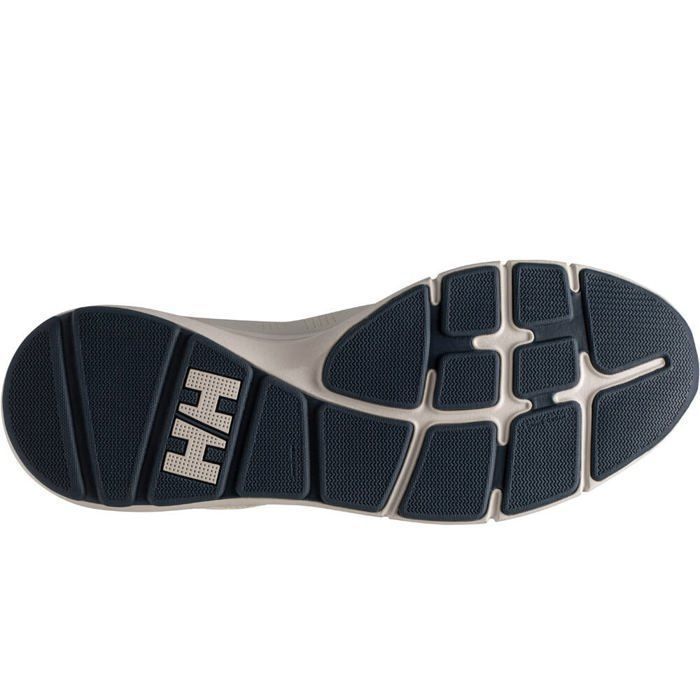 Chaussures de nautisme aquatiques Helly Hansen Ahiga V4 Hydropower - off white/orion blue - 40,5