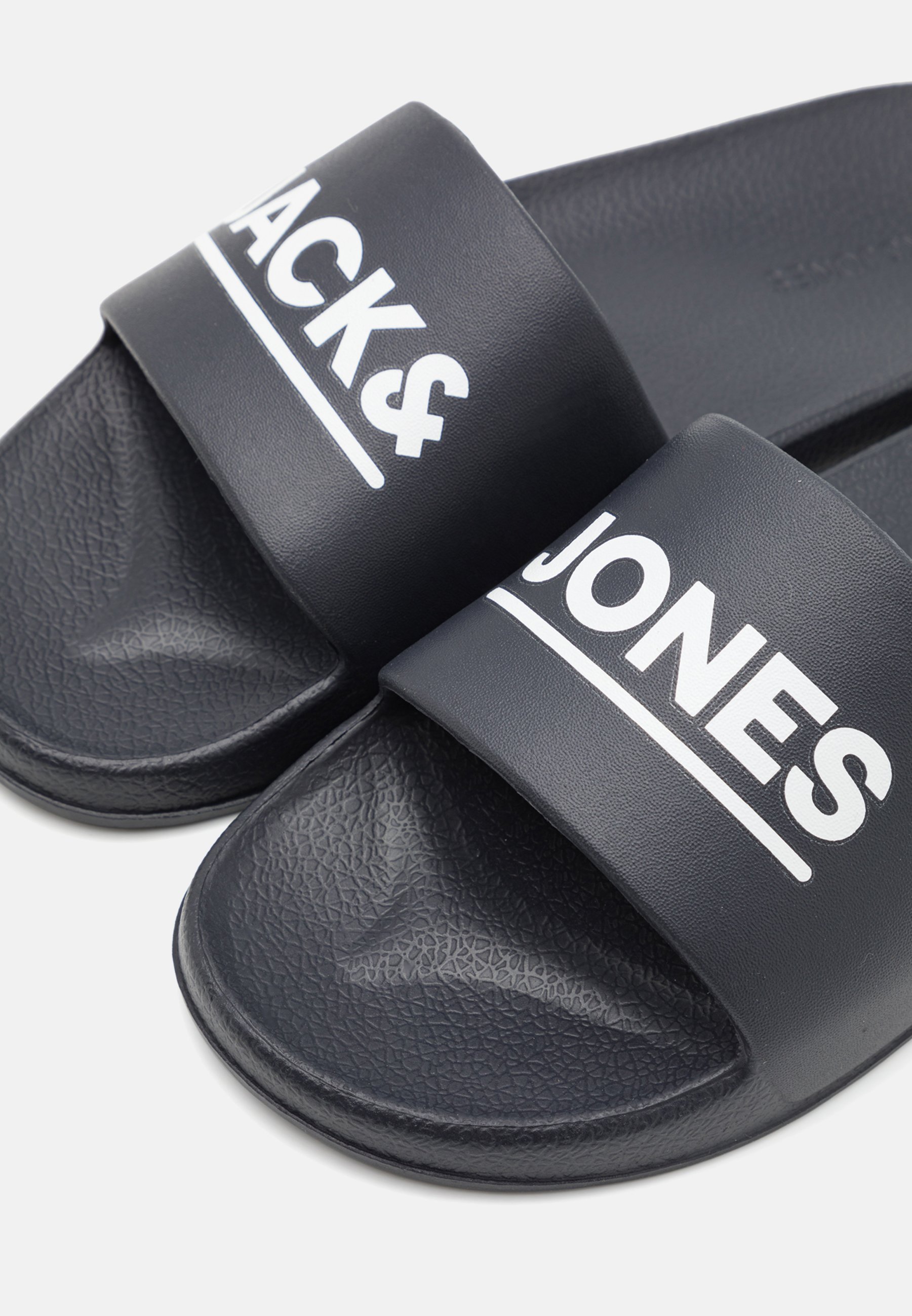 Jack & Jones JFWOLLIE SLIDER - Mules - antraciet