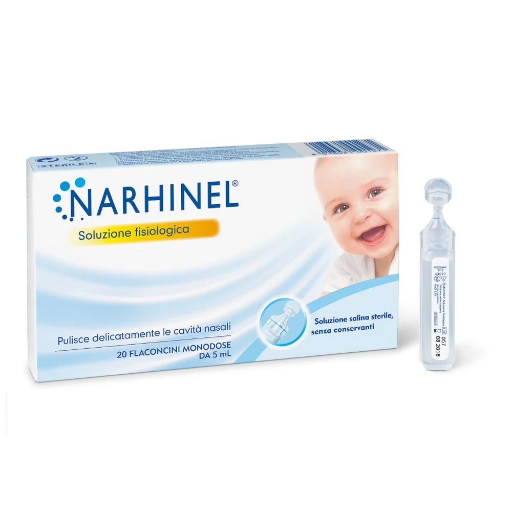 NARHINEL Narhinel 20 viales monodosis de solución salina