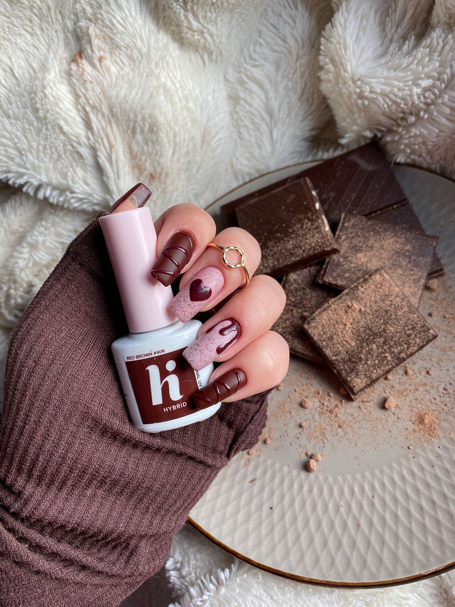UV Gel Polish Choco&Latte Smalto Semipermanente - Smalto Effetto Gel