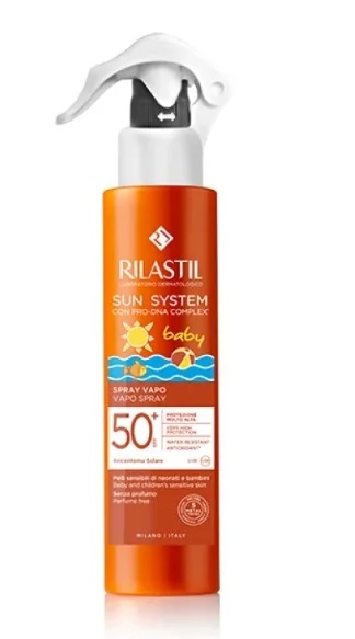 RILASTIL Rilastil Sun System Baby Spray Vapo SPF 50+ Spray protector infantil 200 ml